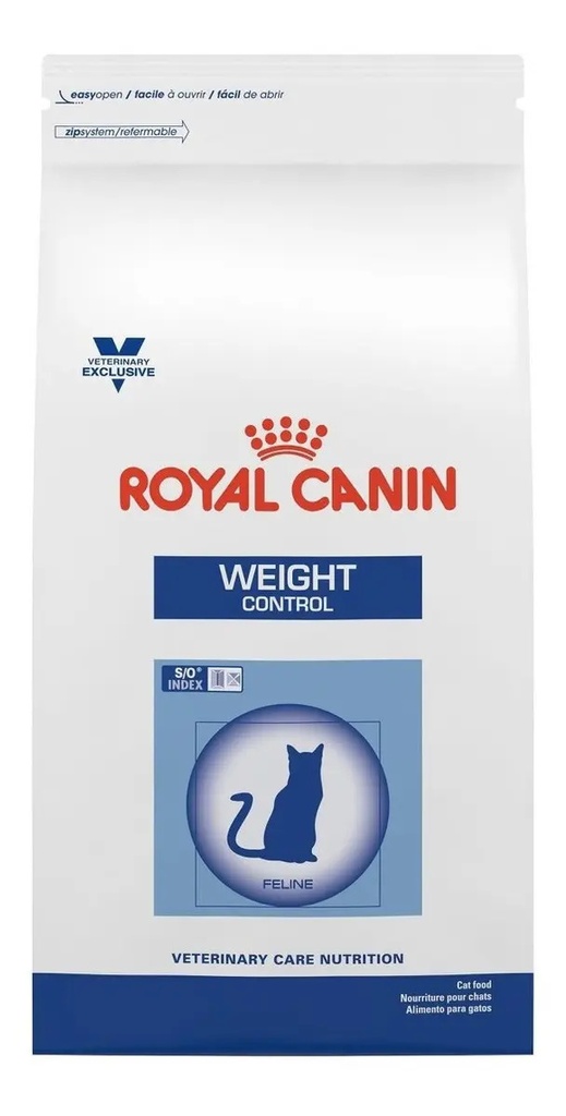 Alimento Royal Canin Veterinary Care Nutrition Feline Gatos Castrados Weight Control Adulto Sabor Mix En Bolsa De 1.5 Kg