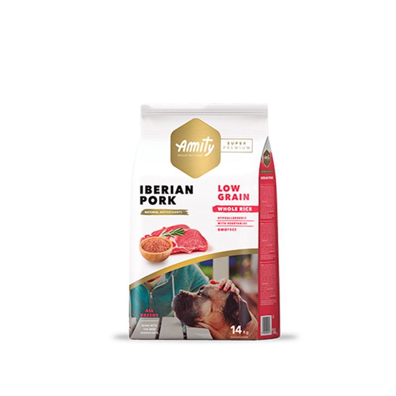 AMITY Low Grain Iberian Pork Adulto