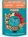 PURINA ONE Super nutrientes gatos esterilizados de carne