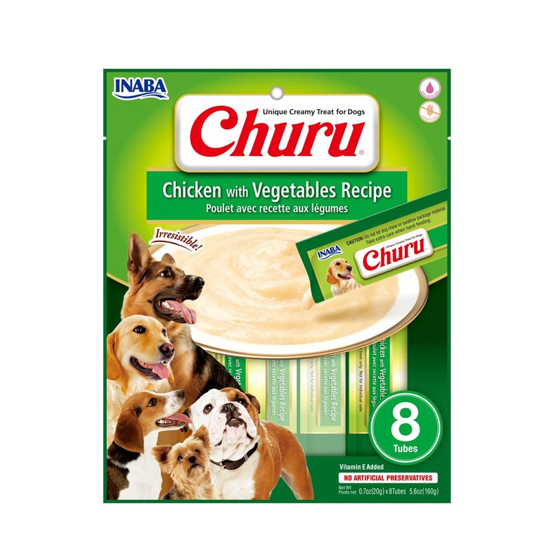 INABA Dog Churu™ Chicken With Vegetables