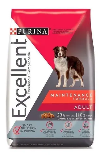 Alimento Excellent Maintenance Formula Adult Perro Adulto Sabor Pollo Bolsa 15 Kg