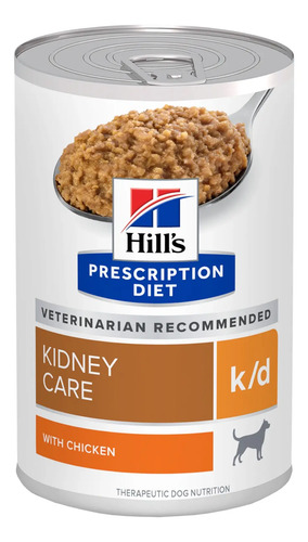 Hill's Kidney Care Canine K/d  Perro Adulto Pollo Lata 370g