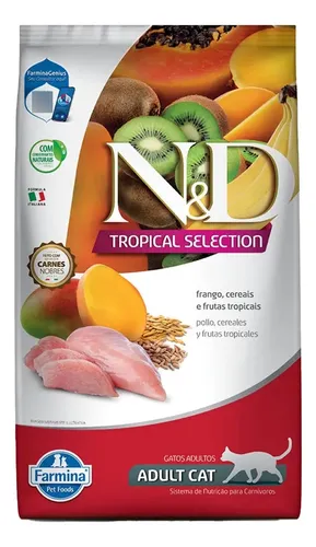 N&d Tropical Pollo Gato Adulto Saco 7kg