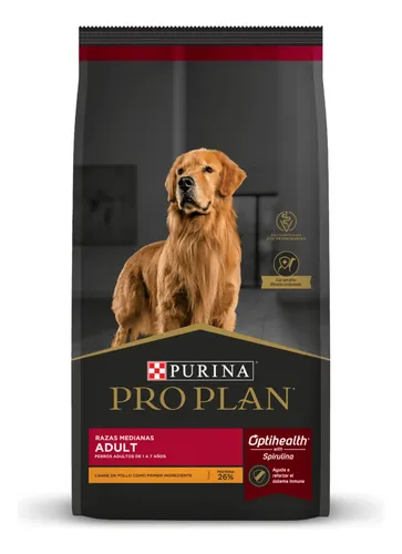 Pro Plan Optihealth Perro Adulto Raza Mediana Pollo 12kg