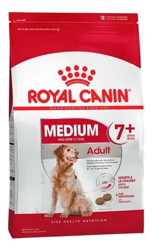 Alimento Balanceado Royal Canin Perro Medium Adulto +7 15kg