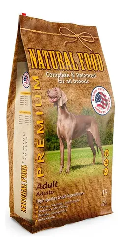 Alimento Natural Food Perro Adulto 15kg