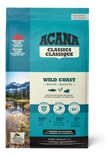 Acana Wild Coast Alimento Para Perro Todos Los Tamaños Sabor Mix En Bolsa De 9.7kg