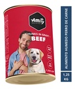 Lata Amity Beef 1250 G - Alimento Humedo Perro