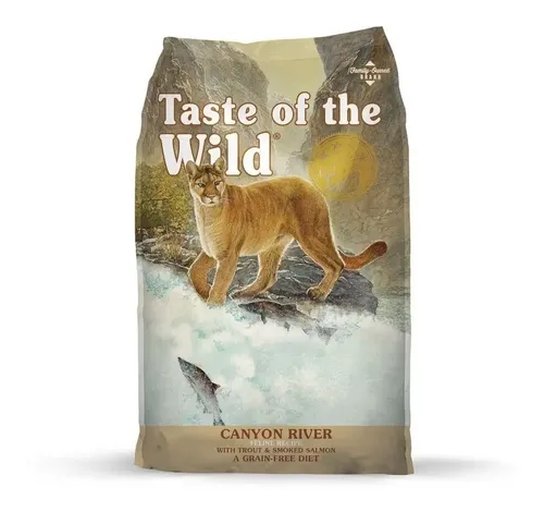 Taste Of The Wild Canyon River Para Gato Adulto 6.6kg Sabor Trucha Y Salmón Ahumado