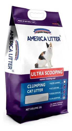 Arena Para Gatos America Litter Ultra Scooping