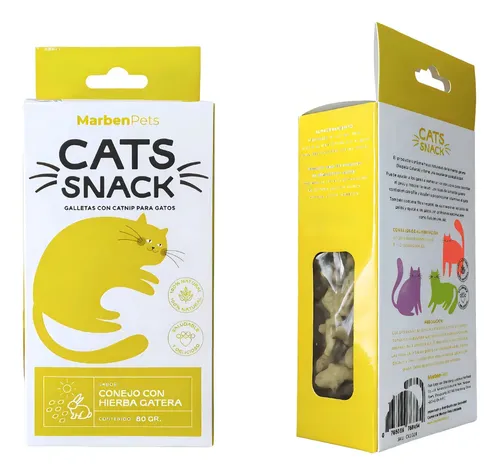 Cats Snack Galletas De Conejo Con Hierba Gatera