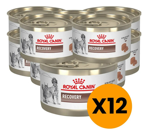 X12 Alimento Royal Canin Veterinary Diet Recovery 145g X12