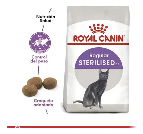 Royal Canin Castrado Sterilised 4 Kg, Con 33% De Proteina!!!