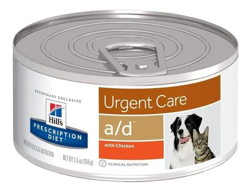 Alimento Hill's Prescription Diet Urgent Care A/d Para Perro/gato Adulto Todos Los Tamaños Sabor Pollo