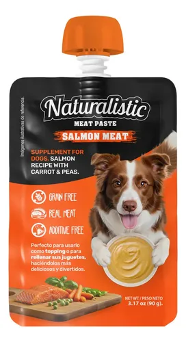 Naturalistic Meat Paste Salmon Y Atun 90 Gr
