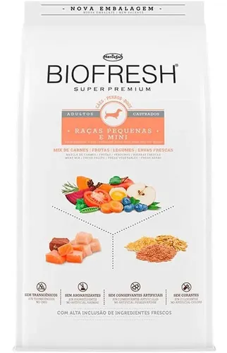 Alimento Biofresh Super Premium Perros Castrado Peq/mini 3kg