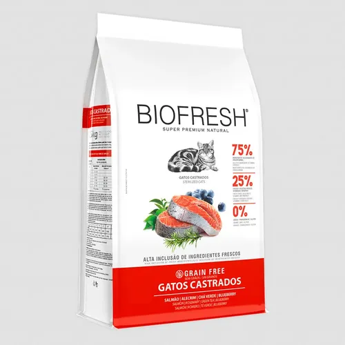 Biofresh Alimento Seco Gatos Adultos Castrados Sabor Salmón 7.5 Kg
