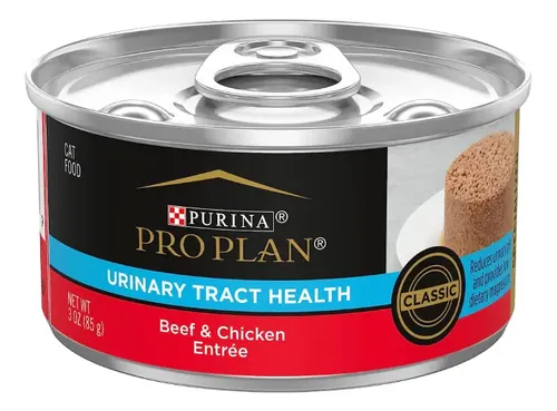 Alimento Pro Plan Urinary Para Gato Adulto Sabor Carne Y Pollo De 85 G
