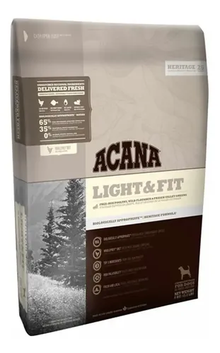 Acana Heritage Light & Fit Perro Adulto Sabor Pollo 11 Kg Proteínas